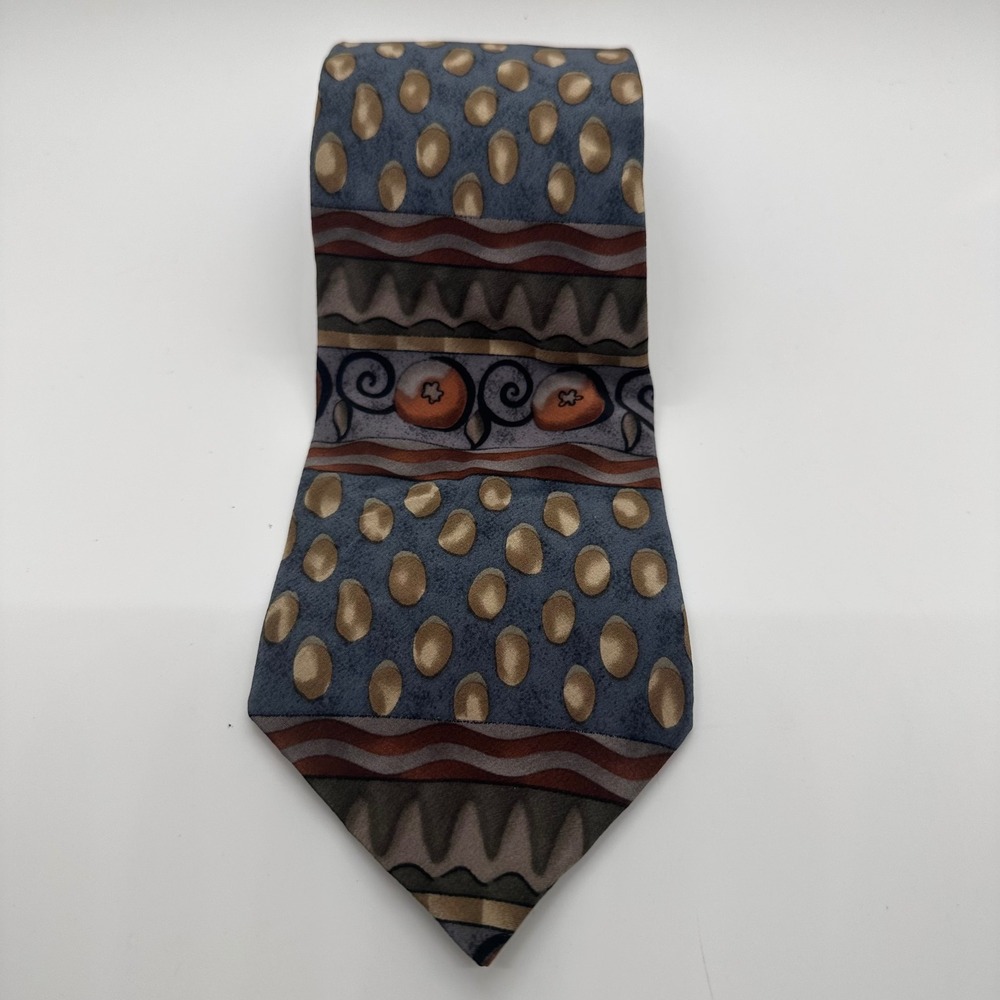 J. Garcia Necktie Abstract Novelty Art to Wear Silk Tie